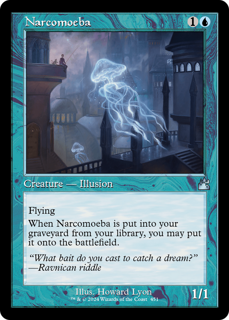 Narcomoeba (Retro Frame) [Ravnica Remastered] | Gate City Games LLC
