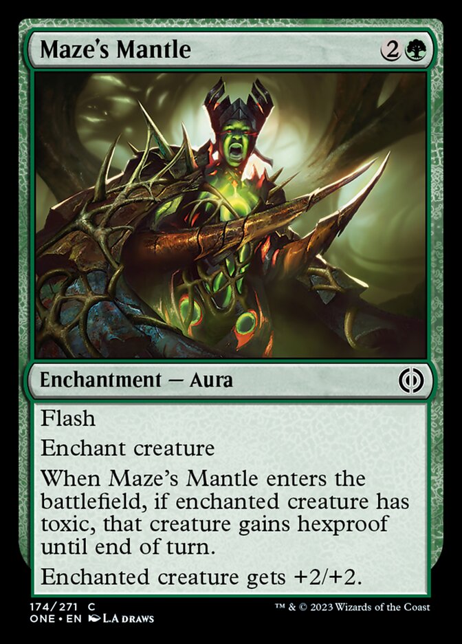 Maze's Mantle [Phyrexia: All Will Be One] | Gate City Games LLC