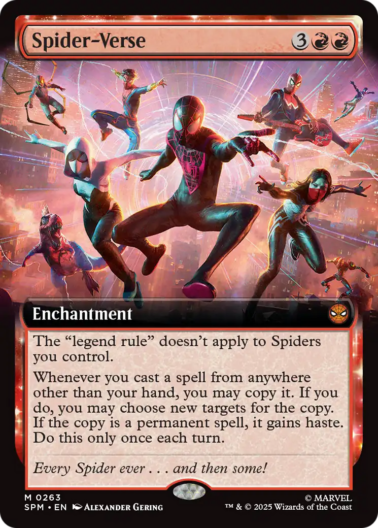 Spider-Verse (Extended Art) [Marvel's Spider-Man] | Gate City Games LLC