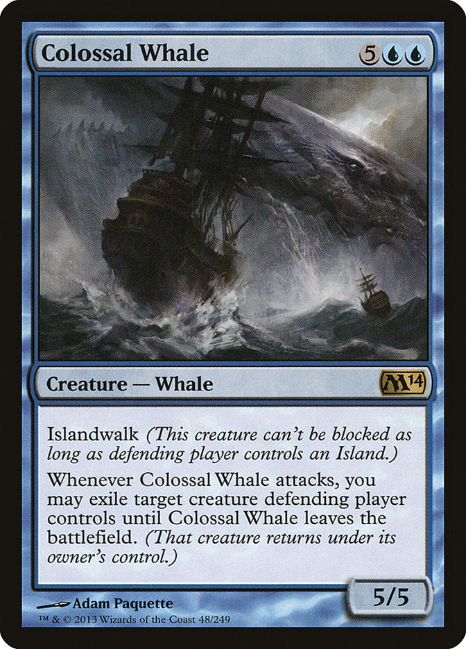 Colossal Whale [Magic 2014] | Gate City Games LLC