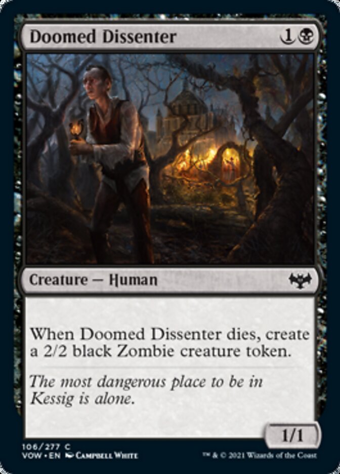 Doomed Dissenter [Innistrad: Crimson Vow] | Gate City Games LLC
