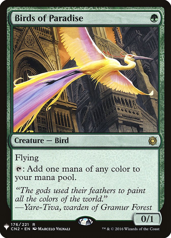 Birds of Paradise [Mystery Booster] | Gate City Games LLC