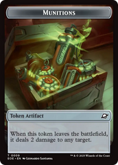 Robot // Munitions Double-Sided Token [Edge of Eternities Tokens] | Gate City Games LLC