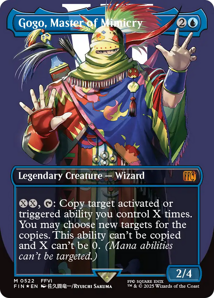 Gogo, Master of Mimicry (Borderless) (Surge Foil) [FINAL FANTASY] | Gate City Games LLC