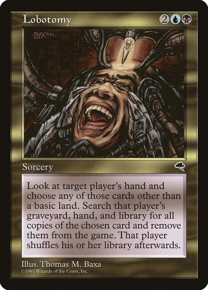 Lobotomy [Tempest] | Gate City Games LLC