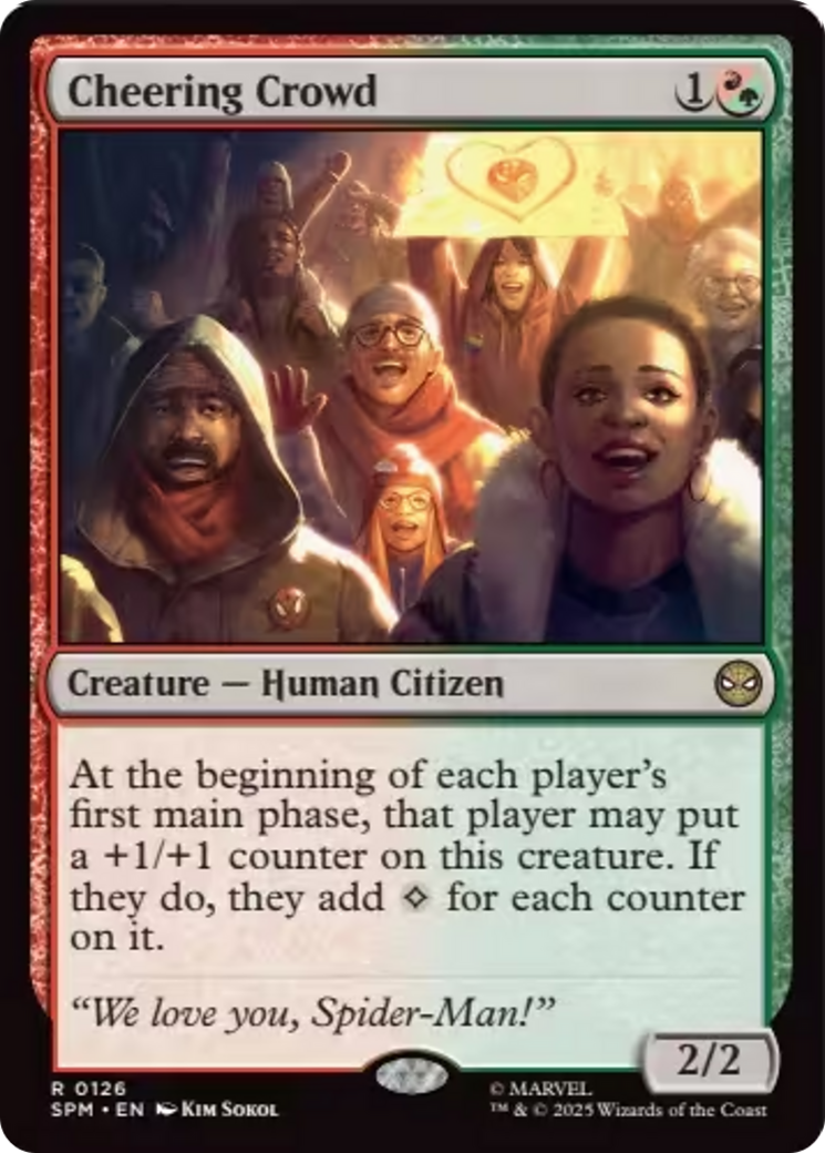 Cheering Crowd [Marvel's Spider-Man] | Gate City Games LLC
