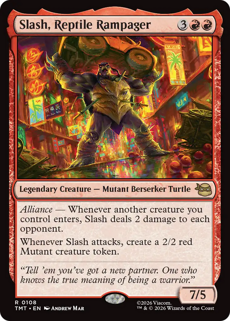 Slash, Reptile Rampager [Teenage Mutant Ninja Turtles] | Gate City Games LLC