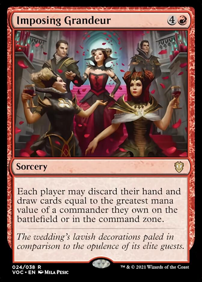 Imposing Grandeur [Innistrad: Crimson Vow Commander] | Gate City Games LLC