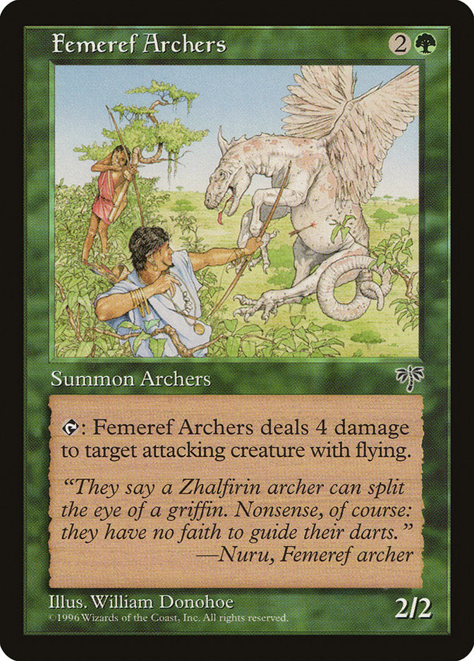 Femeref Archers [Mirage] | Gate City Games LLC
