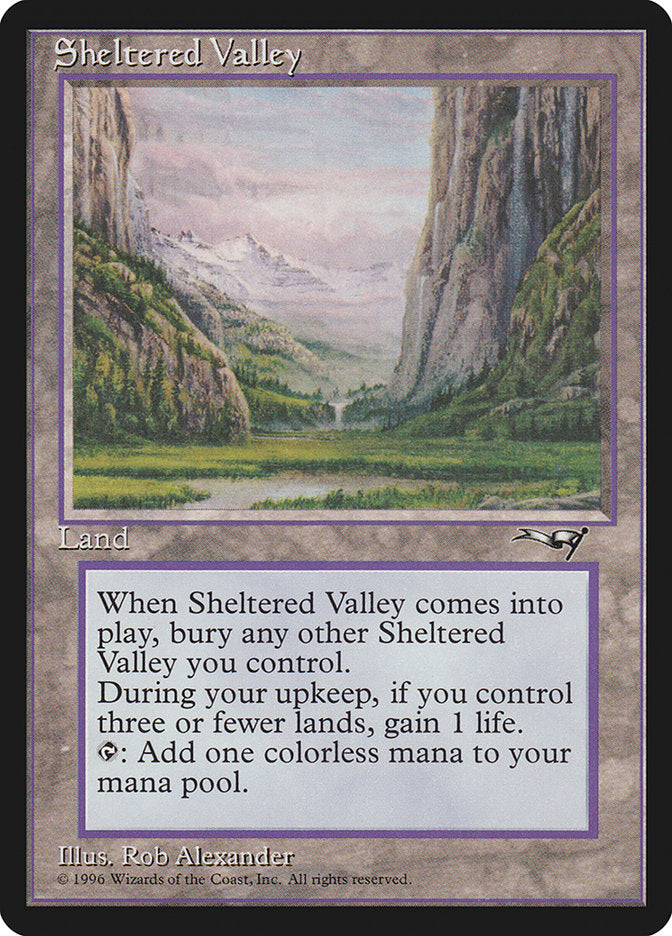 Sheltered Valley [Alliances] | Gate City Games LLC