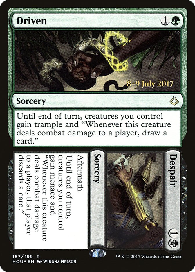 Driven // Despair [Hour of Devastation Prerelease Promos] | Gate City Games LLC