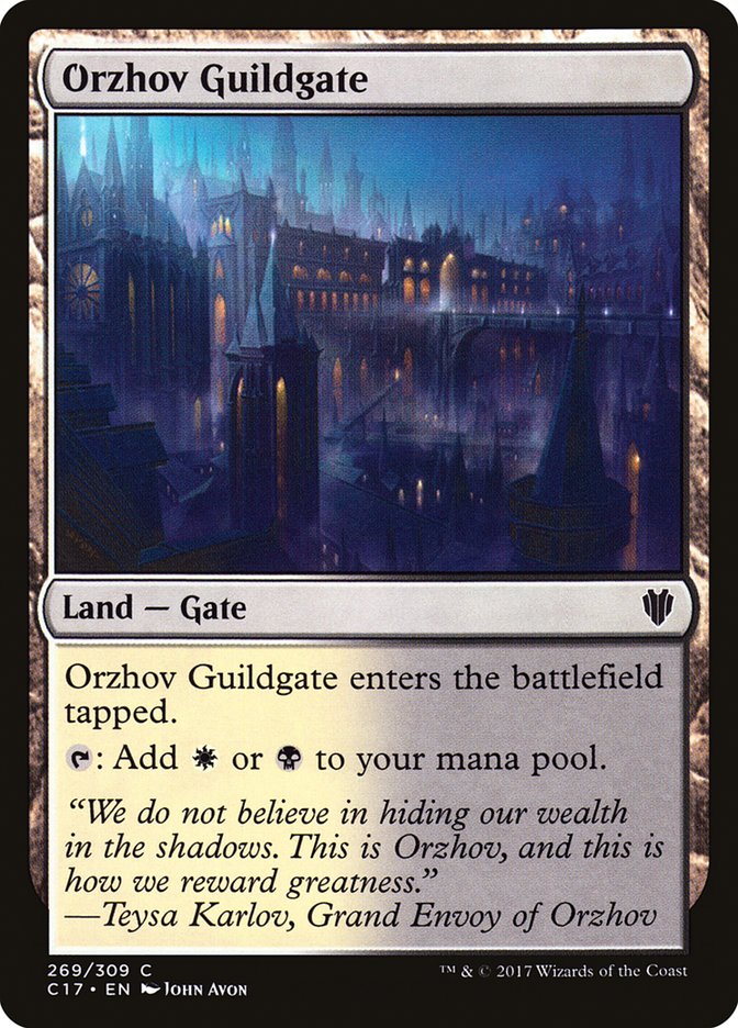 Orzhov Guildgate [Commander 2017] | Gate City Games LLC