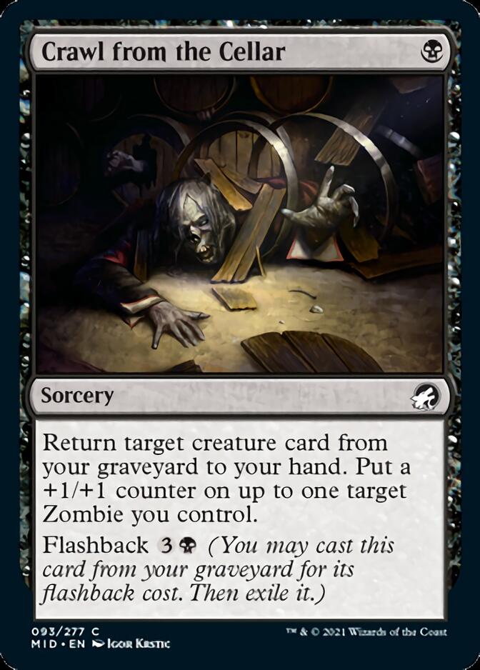 Crawl from the Cellar [Innistrad: Midnight Hunt] | Gate City Games LLC