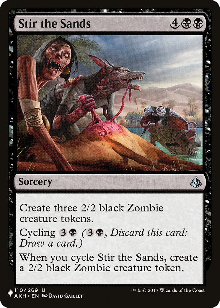 Stir the Sands [The List] | Gate City Games LLC