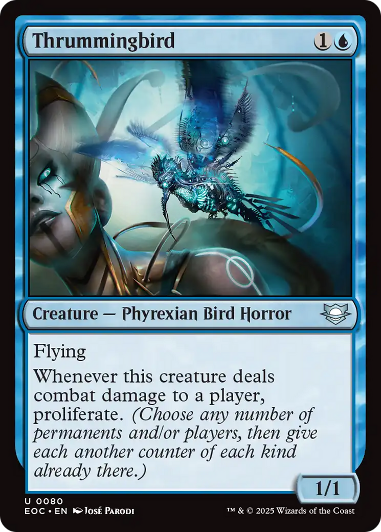 Thrummingbird [Edge of Eternities Commander] | Gate City Games LLC
