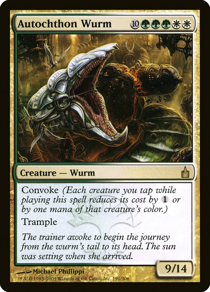Autochthon Wurm [Ravnica: City of Guilds] | Gate City Games LLC