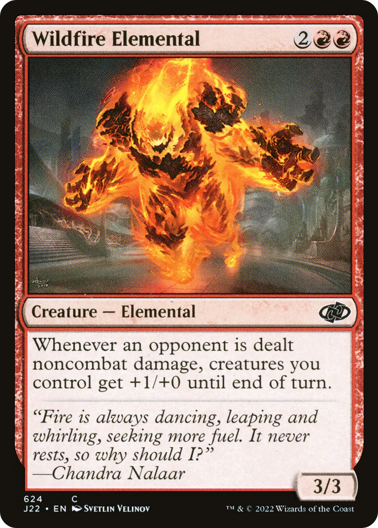 Wildfire Elemental [Jumpstart 2022] | Gate City Games LLC