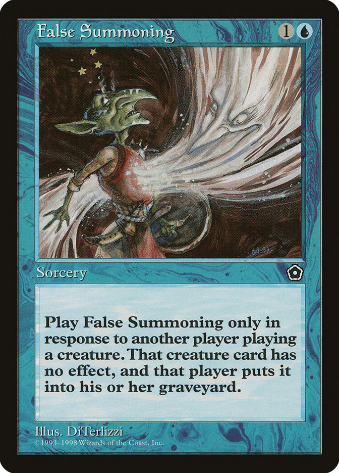False Summoning [Portal Second Age] | Gate City Games LLC
