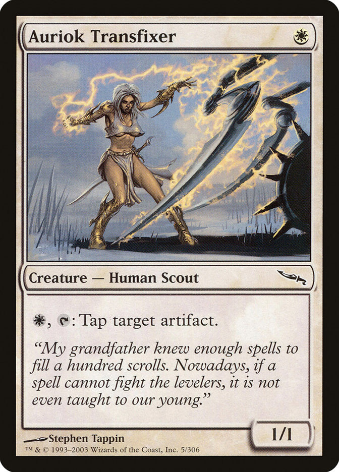 Auriok Transfixer [Mirrodin] | Gate City Games LLC