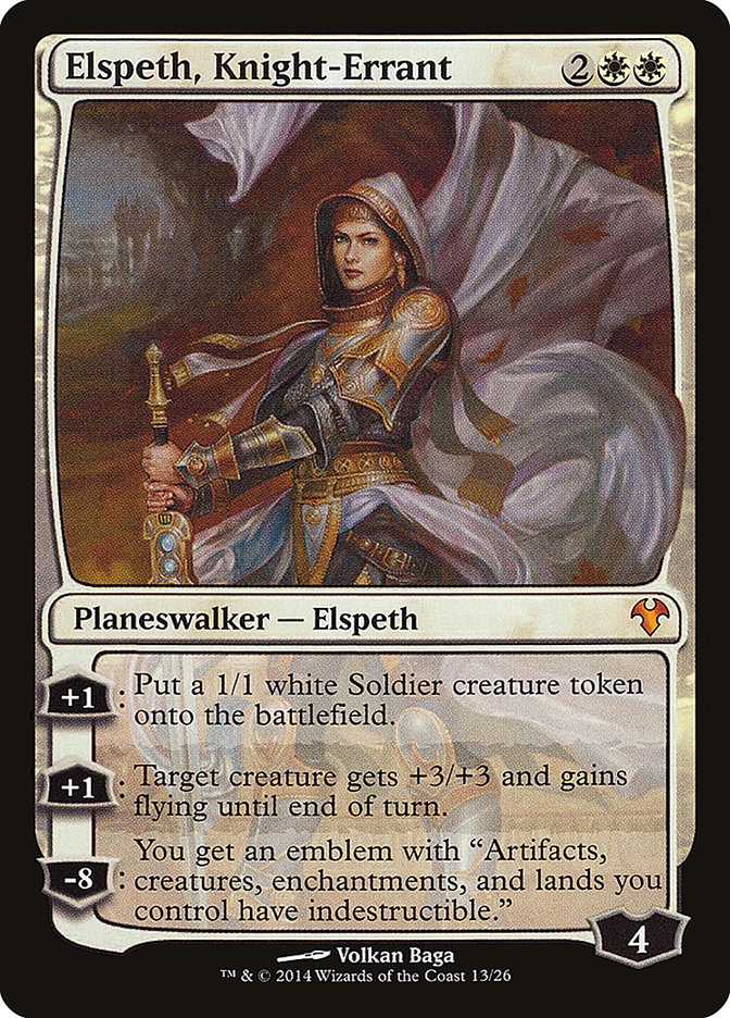 Elspeth, Knight-Errant [Modern Event Deck 2014] | Gate City Games LLC