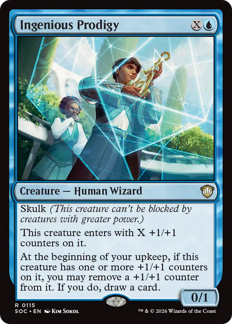 Ingenious Prodigy [Secrets of Strixhaven Commander] | Gate City Games LLC