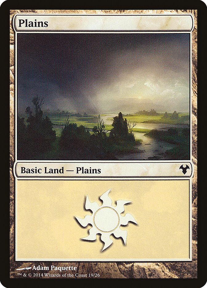Plains (19) [Modern Event Deck 2014] | Gate City Games LLC