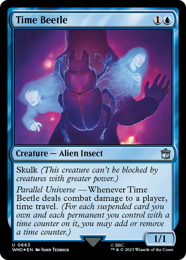 Time Beetle (Surge Foil) [Doctor Who] | Gate City Games LLC