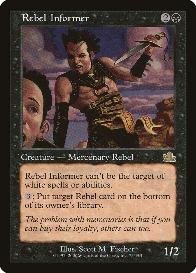 Rebel Informer [Prophecy] | Gate City Games LLC