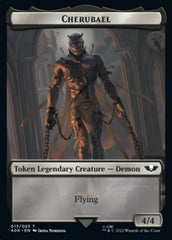 Astartes Warrior // Cherubael Double-Sided Token (Surge Foil) [Warhammer 40,000 Tokens] | Gate City Games LLC