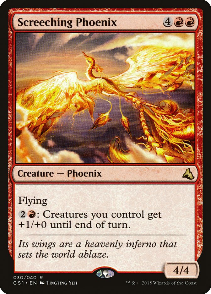Screeching Phoenix [Global Series Jiang Yanggu & Mu Yanling] | Gate City Games LLC