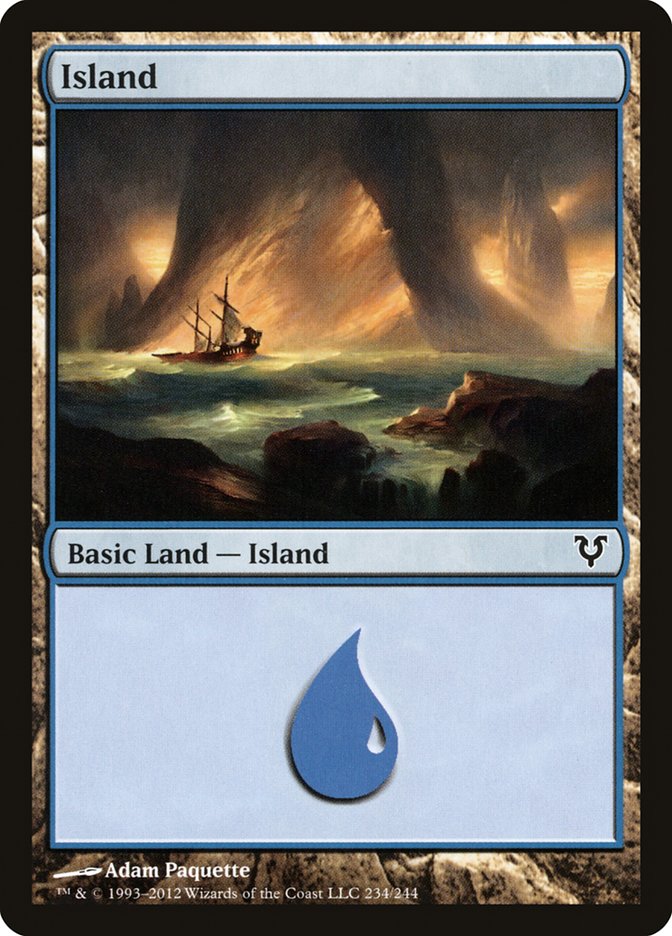 Island (234) [Avacyn Restored] | Gate City Games LLC