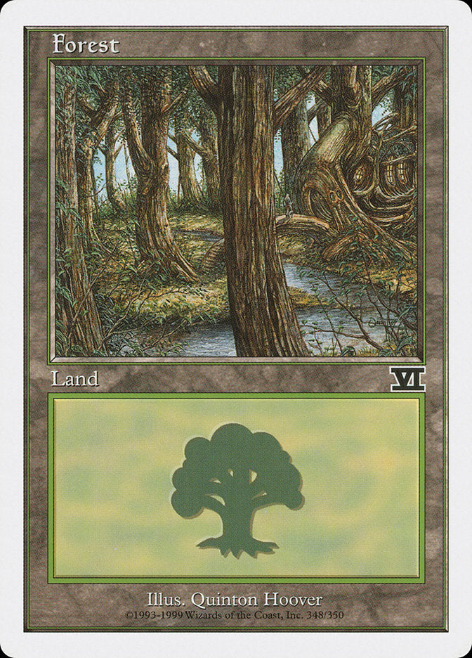 Forest (348) [Classic Sixth Edition] | Gate City Games LLC