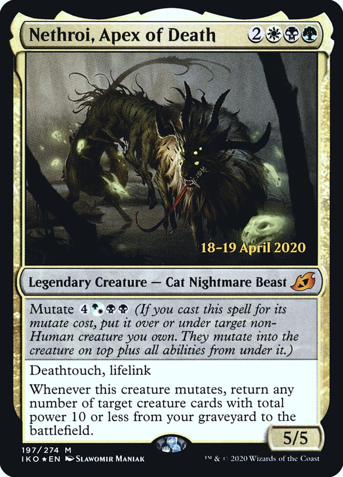 Nethroi, Apex of Death [Ikoria: Lair of Behemoths Prerelease Promos] | Gate City Games LLC