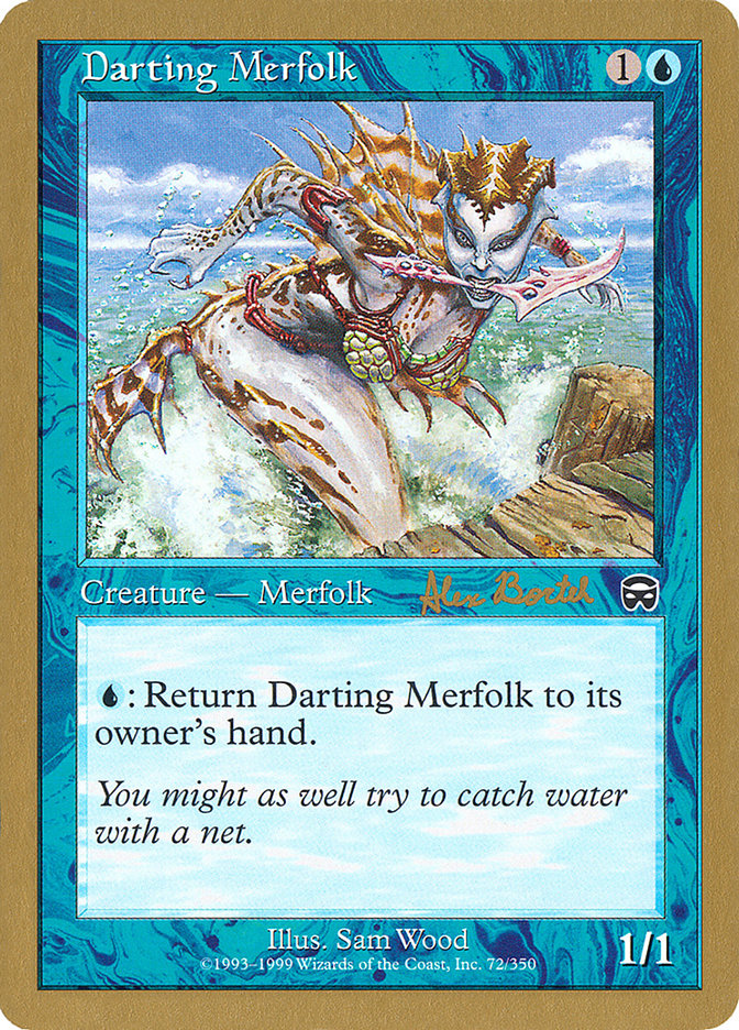 Darting Merfolk (Alex Borteh) [World Championship Decks 2001] | Gate City Games LLC