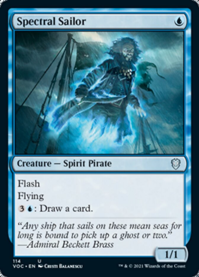 Spectral Sailor [Innistrad: Crimson Vow Commander] | Gate City Games LLC