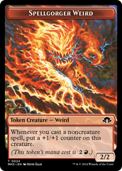 Eldrazi Spawn // Spellgorger Weird Double-Sided Token [Modern Horizons 3 Tokens] | Gate City Games LLC