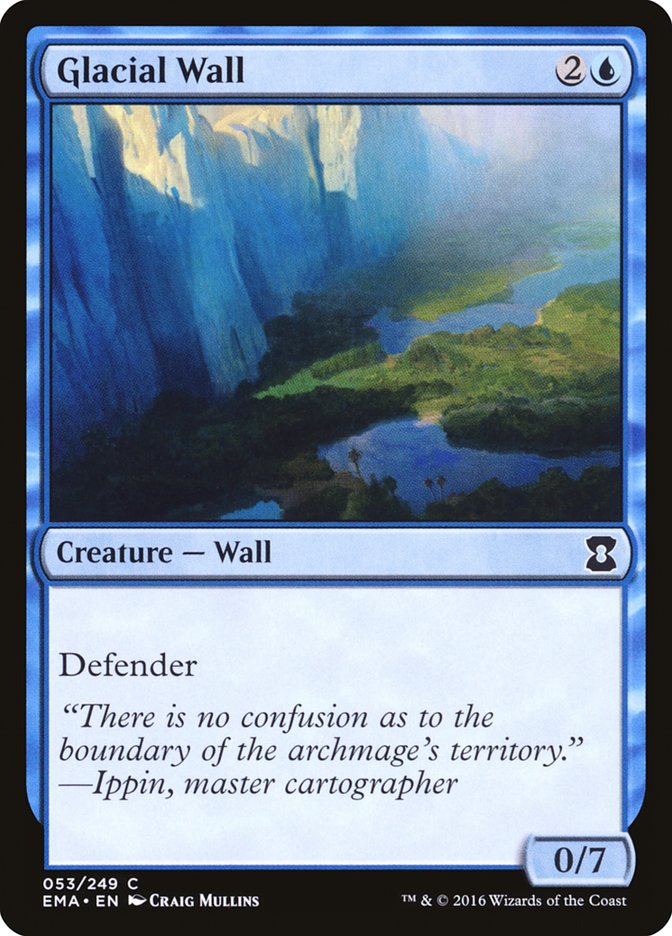 Glacial Wall [Eternal Masters] | Gate City Games LLC