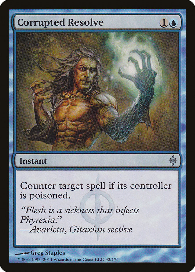 Corrupted Resolve [New Phyrexia] | Gate City Games LLC