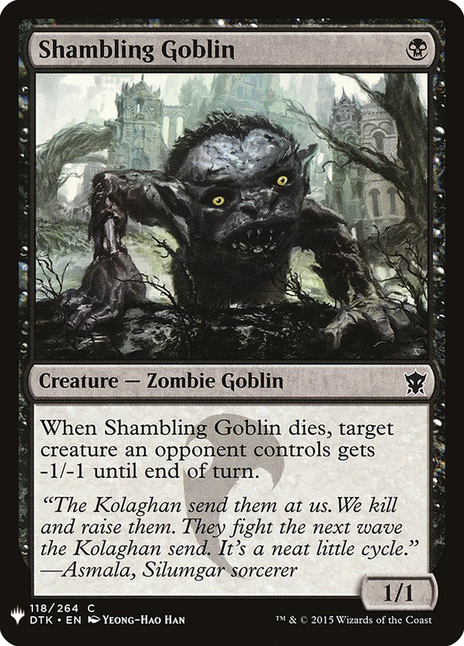 Shambling Goblin [Mystery Booster] | Gate City Games LLC