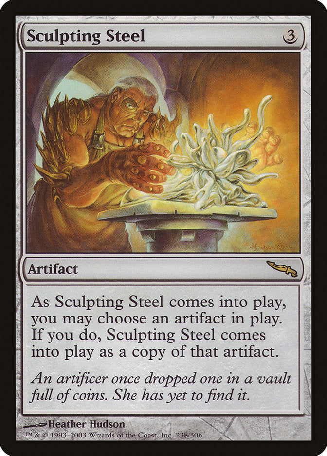Sculpting Steel [Mirrodin] | Gate City Games LLC