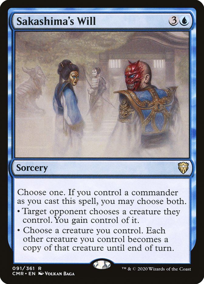 Sakashima's Will [Commander Legends] | Gate City Games LLC