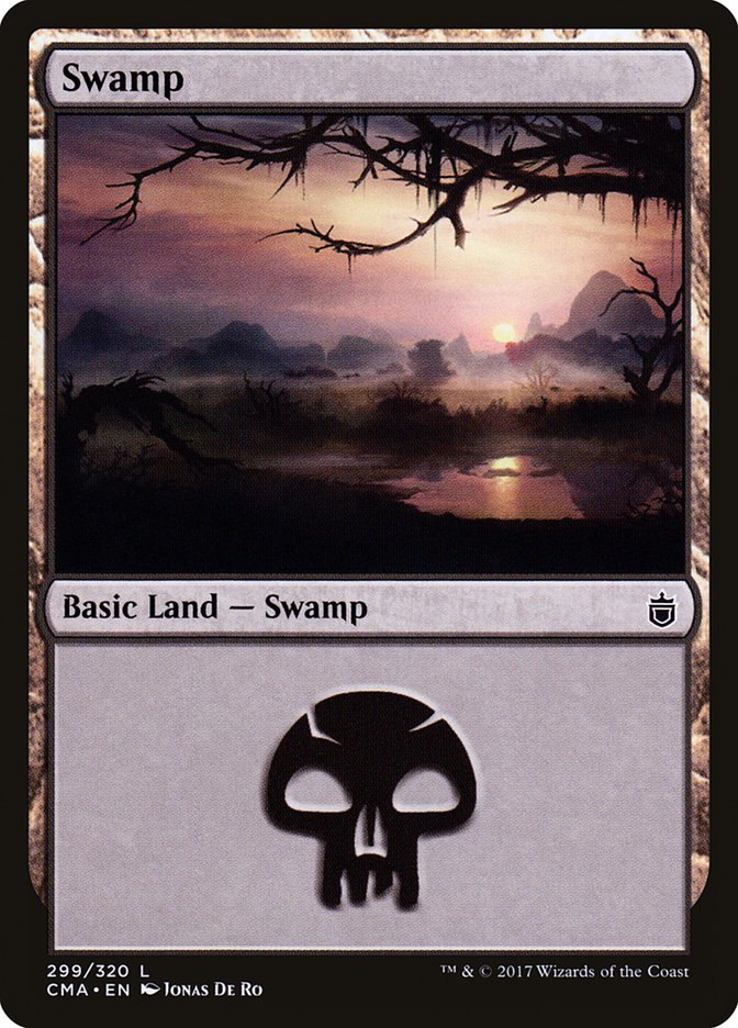 Swamp (299) [Commander Anthology] | Gate City Games LLC