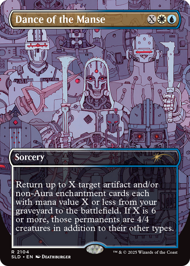 Dance of the Manse (Galaxy Foil) [Secret Lair Drop Series] | Gate City Games LLC