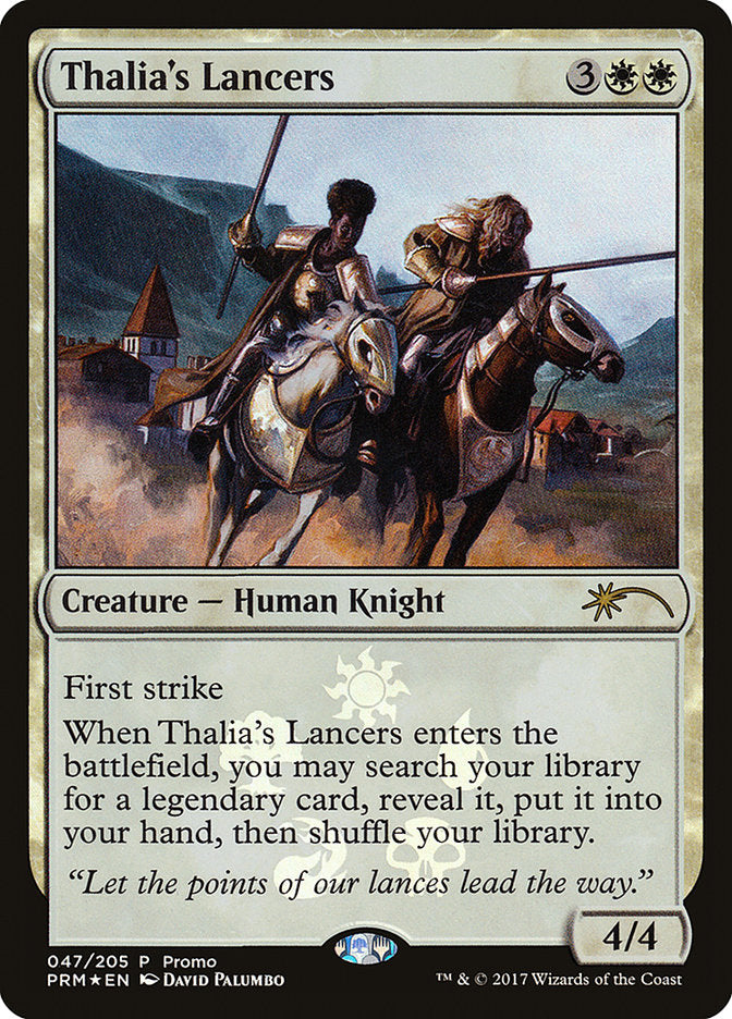 Thalia's Lancers [Resale Promos] | Gate City Games LLC
