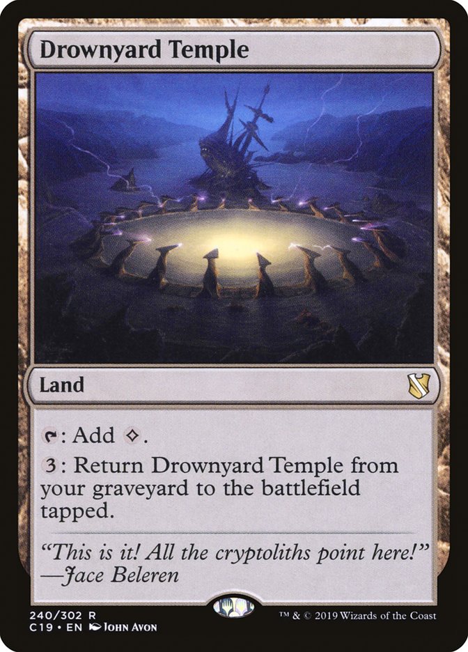 Drownyard Temple [Commander 2019] | Gate City Games LLC