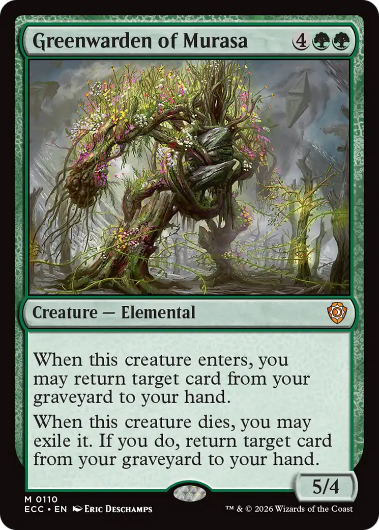 Greenwarden of Murasa [Lorwyn Eclipsed Commander] | Gate City Games LLC