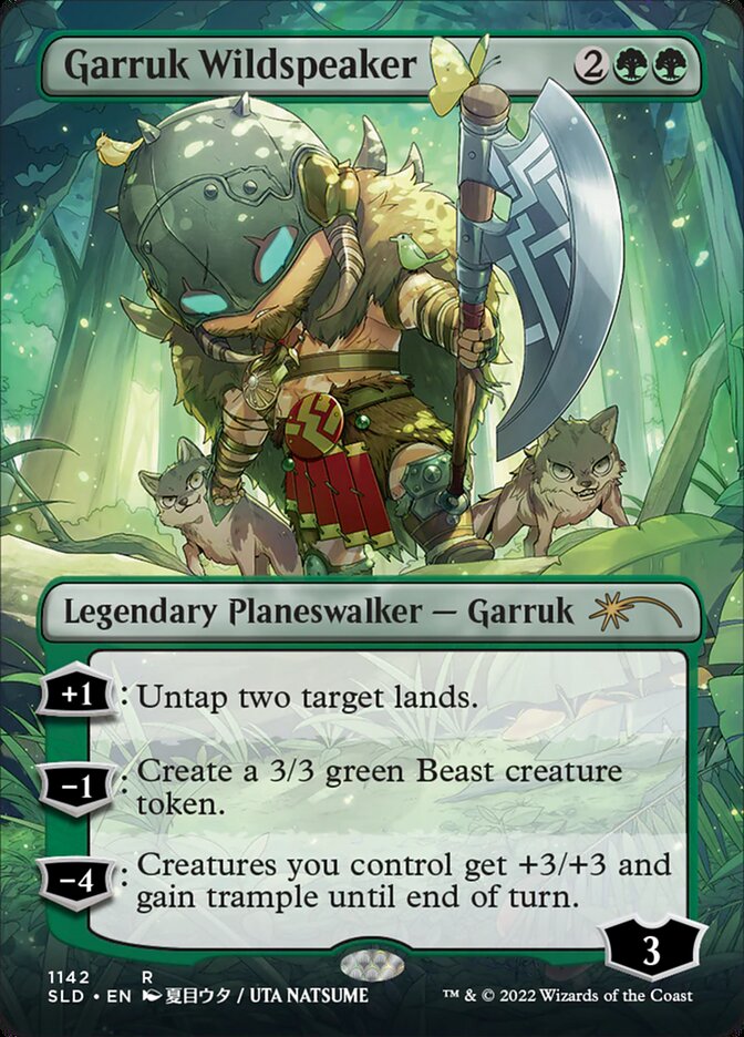 Garruk Wildspeaker (Borderless) [Secret Lair Drop Series] | Gate City Games LLC