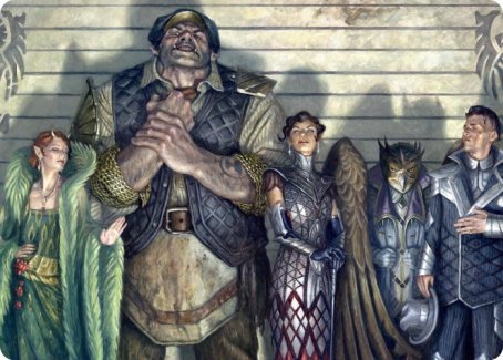Rogues' Gallery Art Card [Streets of New Capenna Art Series] | Gate City Games LLC