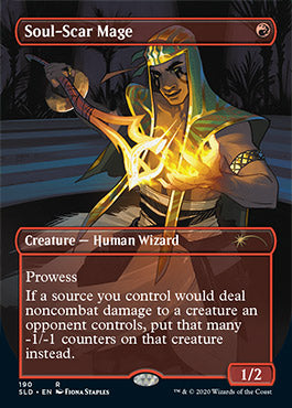 Soul-Scar Mage (Borderless) [Secret Lair Drop Series] | Gate City Games LLC