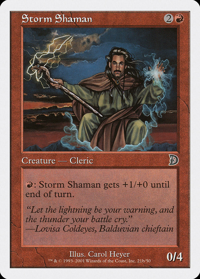 Storm Shaman (Male) [Deckmasters] | Gate City Games LLC
